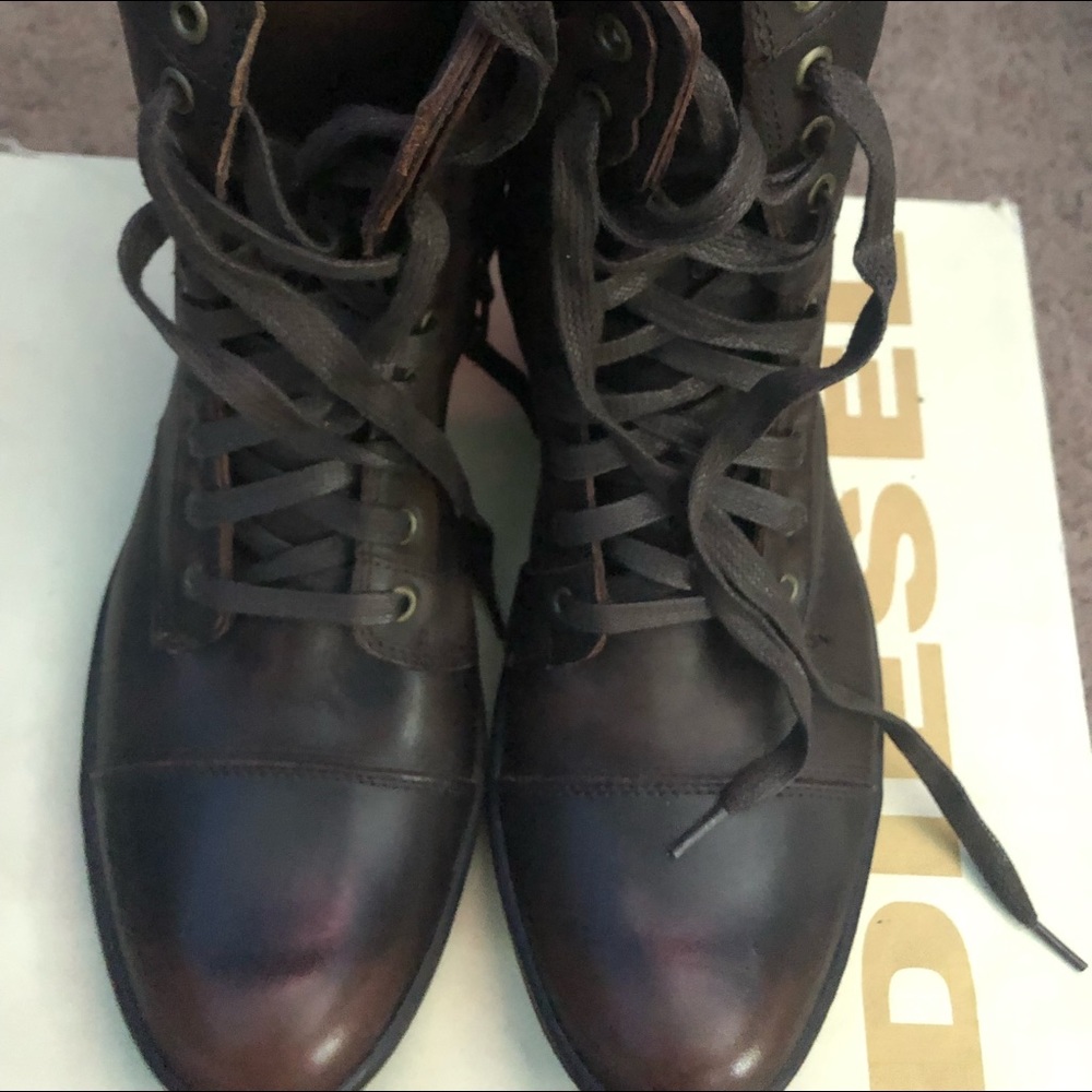 Men’s Diesel Basket Butch Zippy Boots SiZe 12